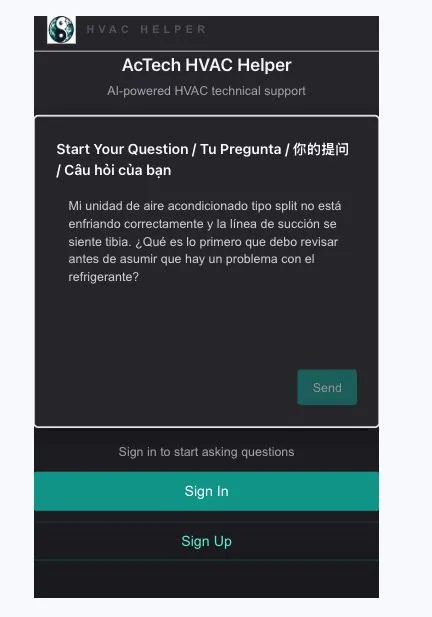 ACLogics Assistant: The AI Diagnostic Tool Built for Field Technicians